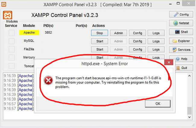 xampp for windows 8.1